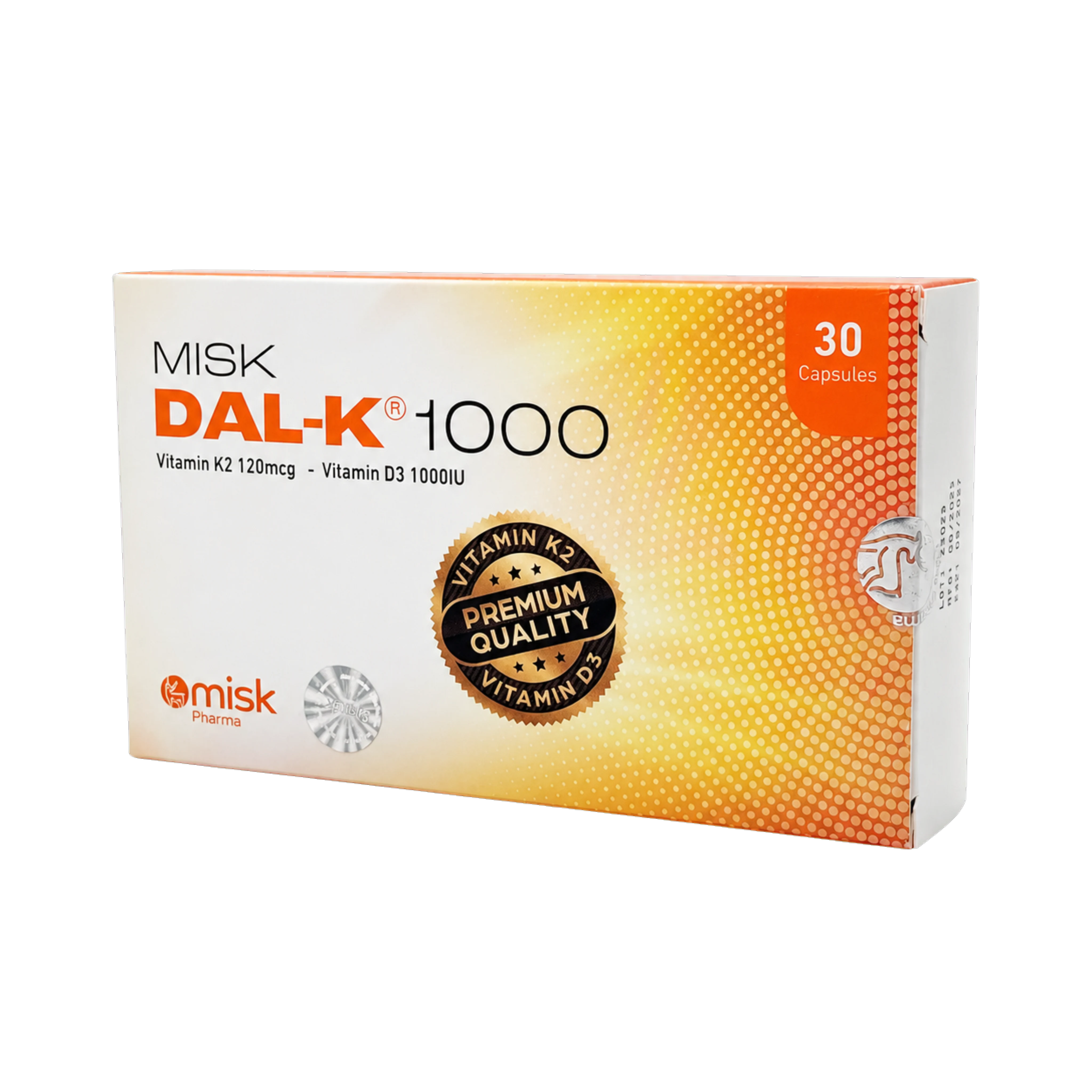 Misk Dal-K 30 Capsules ميسك دال-ك 30 كبسولة