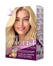 Master Colorist Premium Cream Hair Dye 10.0 Lightest Blonde - ماستر كولوريست بريميوم كريم صبغة شعر 10.0 أشقر فائق الفتح
