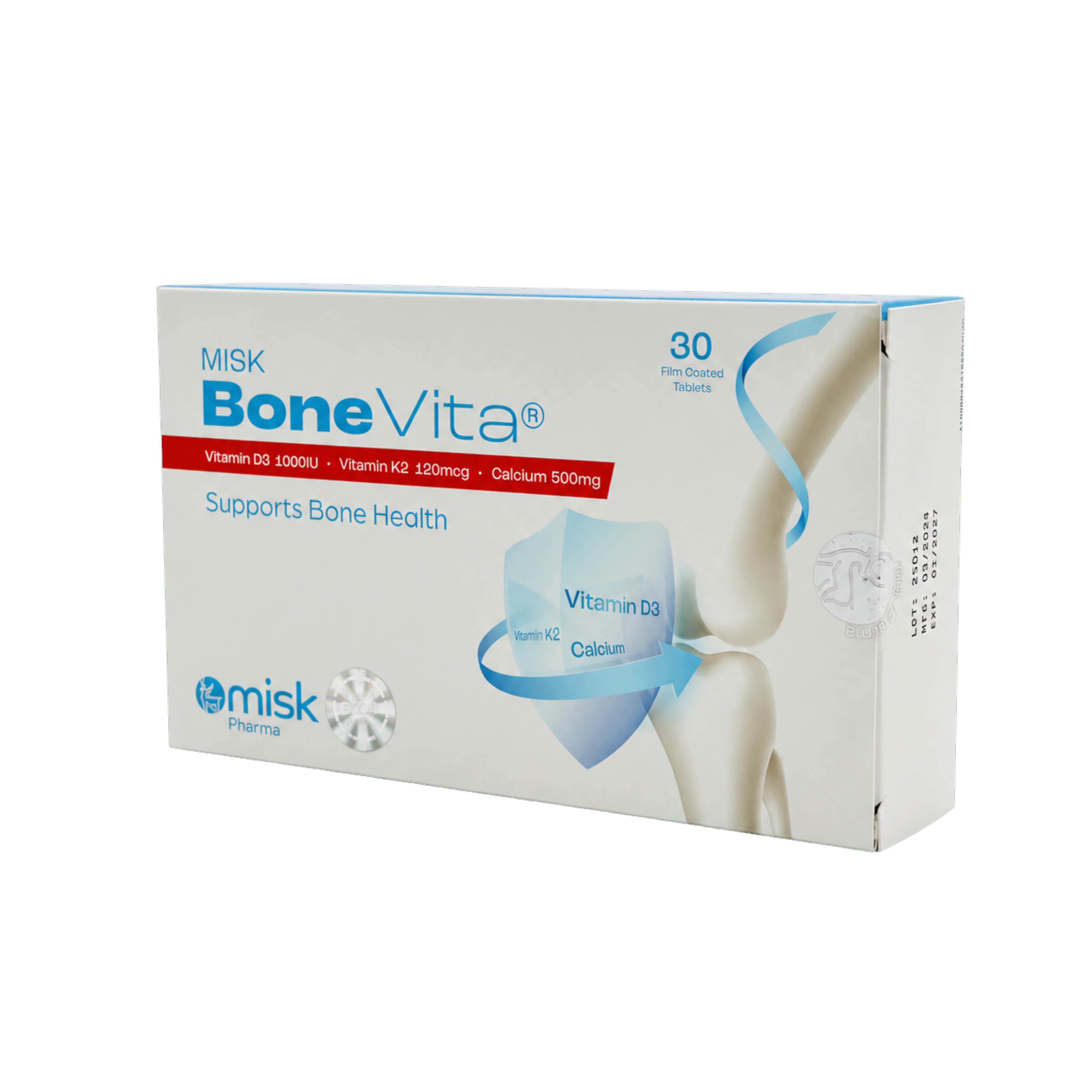 Misk Bone Vita 30 Tablets ميسك بون فيتا 30 قرص