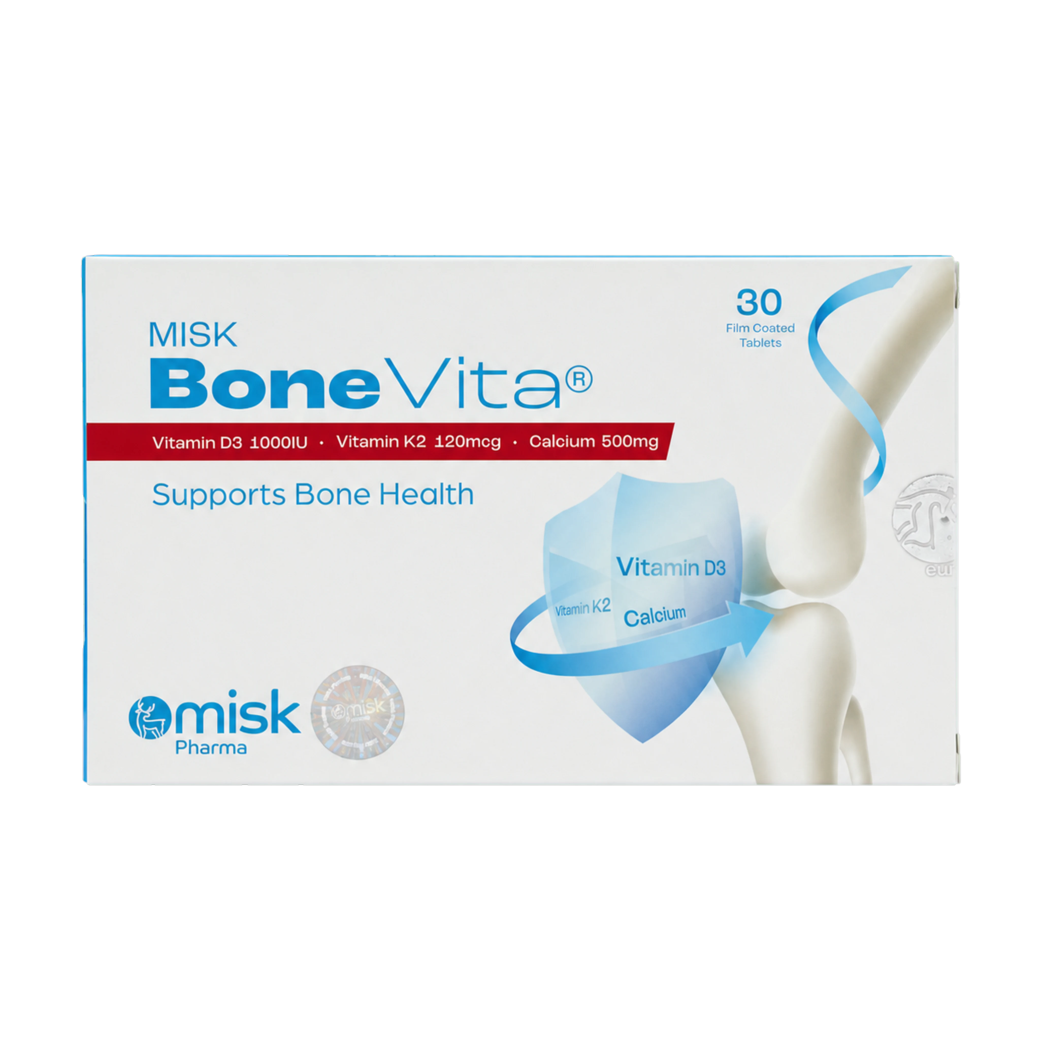 Misk Bone Vita 30 Tablets ميسك بون فيتا 30 قرص
