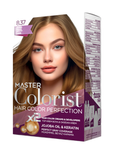 Master Colorist Premium Cream Hair Dye 8.37 Sahara - ماستر كولوريست بريميوم كريم صبغة شعر 8.37 صحارى