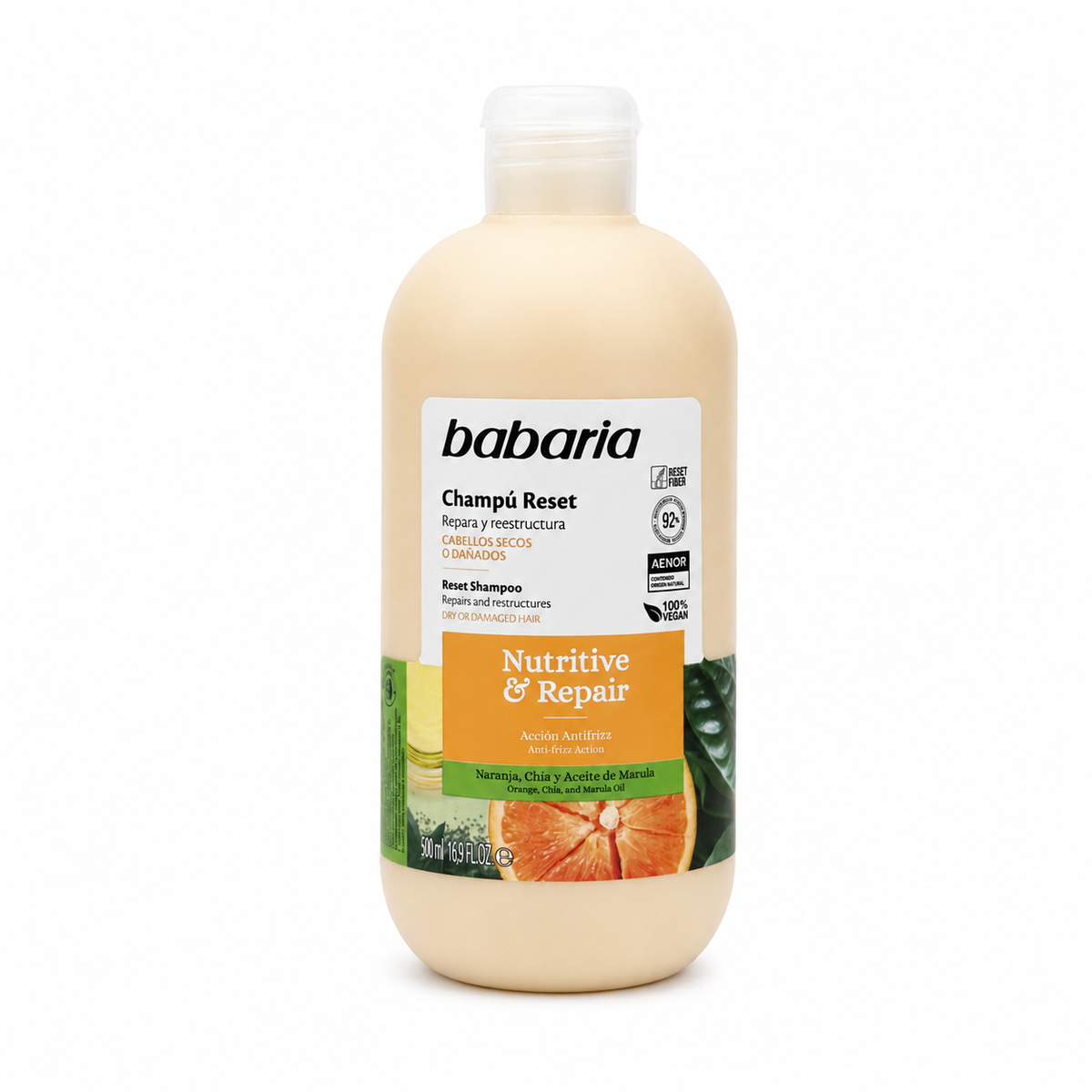 Babaria Color Capture Shampoo 500ml  شامبو باباريا لحماية لون الشعر المصبوغ ٥٠٠ مل