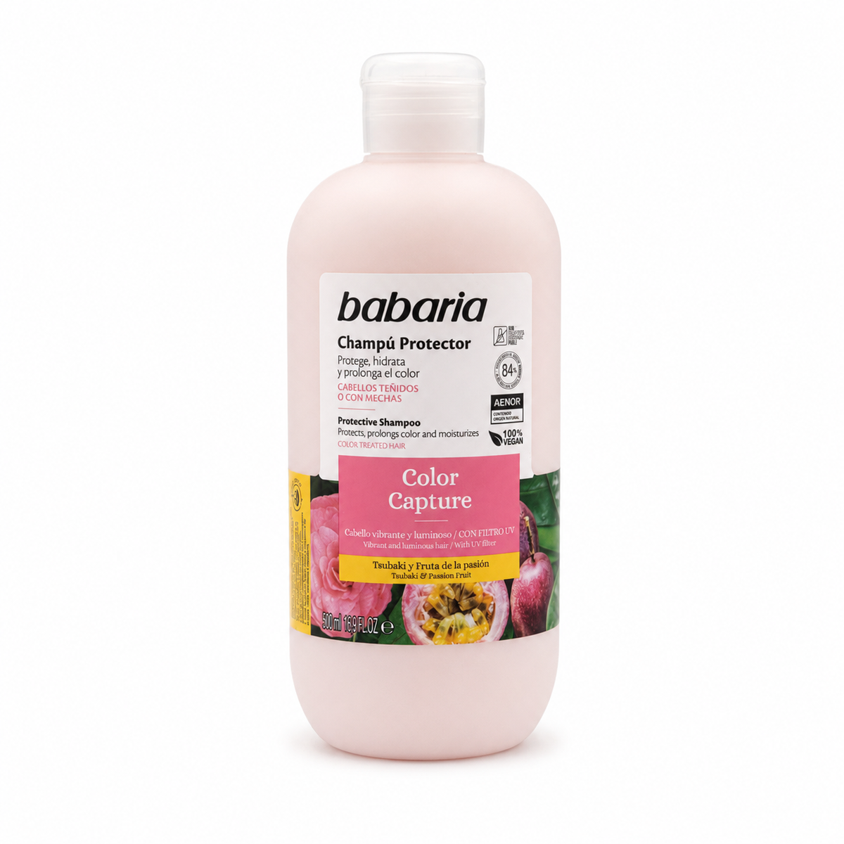 Babaria Color Capture Shampoo 500ml  شامبو باباريا لحماية لون الشعر المصبوغ ٥٠٠ مل
