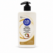Pure Soft Shea Butter Hand and Body Lotion 500ml - لوشن بيور سوفت لليدين والجسم بزبدة الشيا ٥٠٠ مل