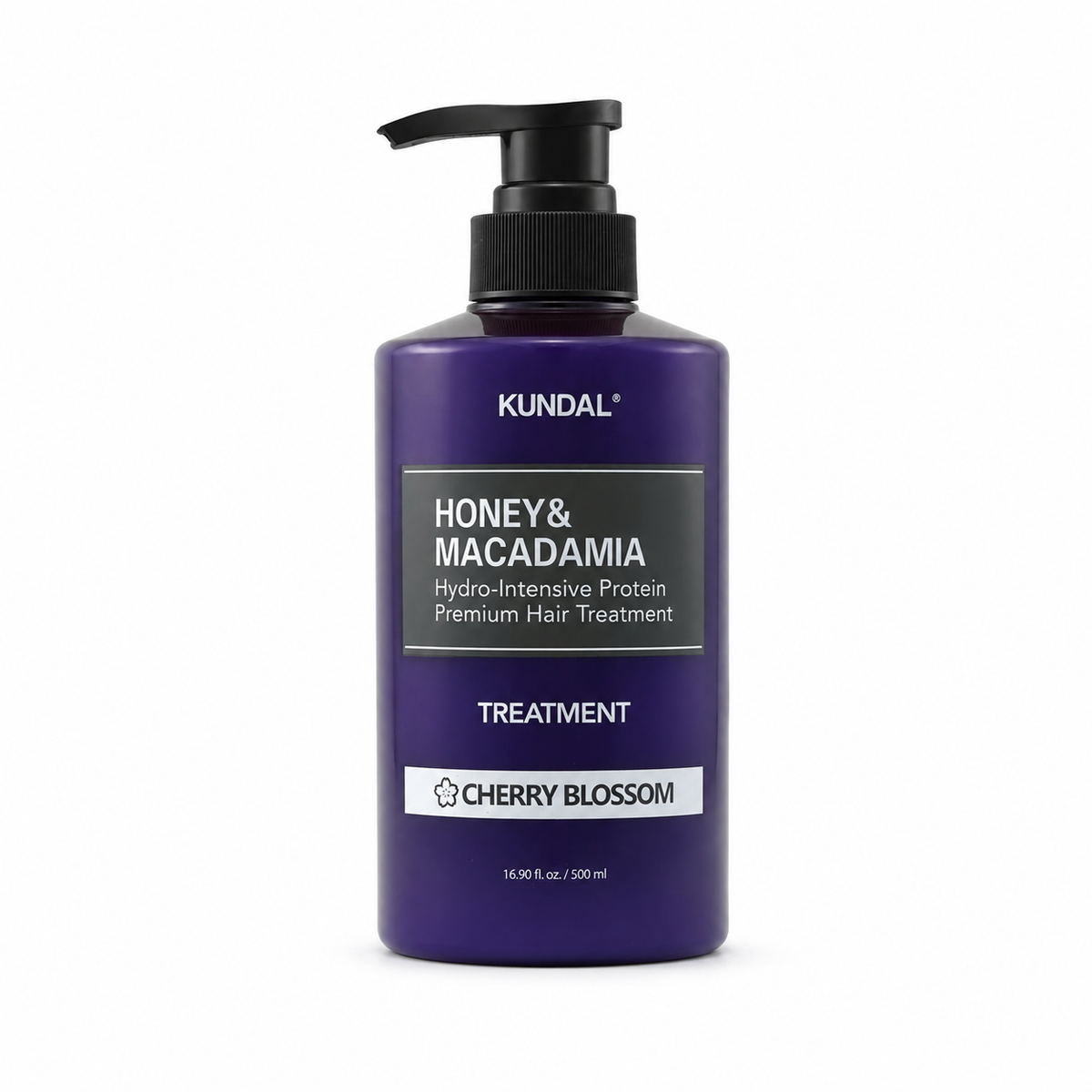 Kundal Honey & Macadamia Cherry Blossom Hair Treatment 500 ml - كوندال علاج الشعر بالعسل والمكاديميا وزهر الكرز ٥٠٠ مل