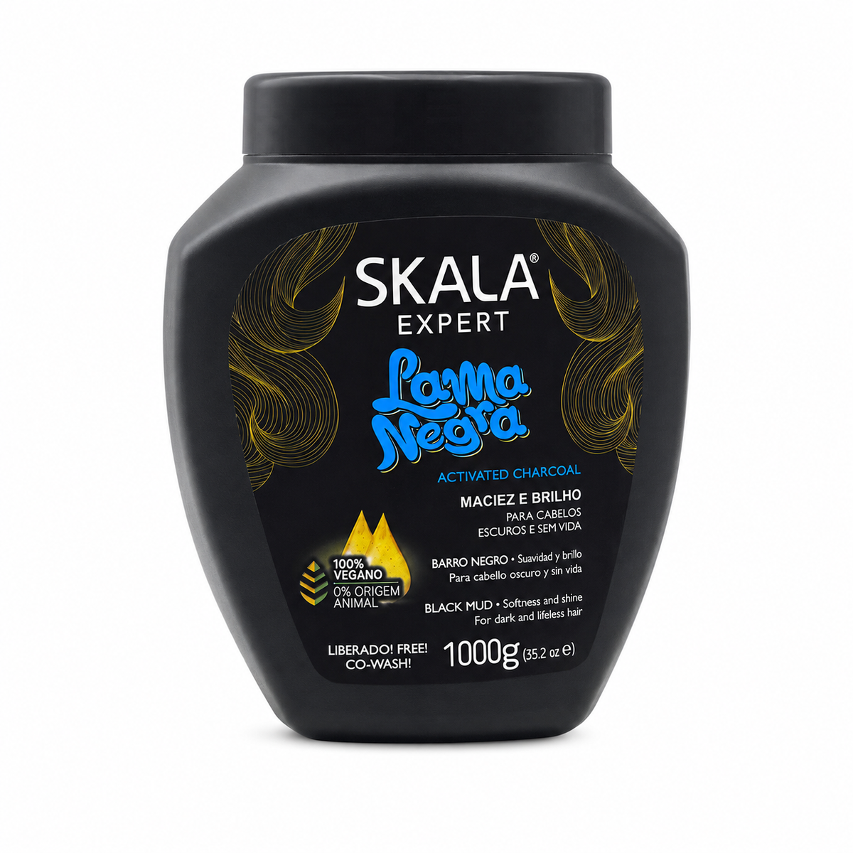 Skala Lama Negra Hair Conditioner Cream 1000 g - كريم بلسم وماسك سكالا لاما نيجرا للشعر الداكن ١٠٠٠ غرام