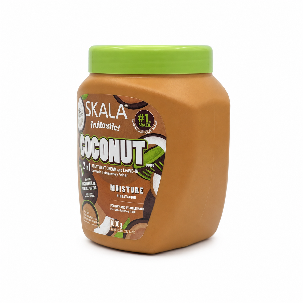 Skala Frutástica Coconut Cream 2 in 1 1000 g - كريم سكالا فروتاستيكا بجوز الهند اثنان في واحد ١٠٠٠ غرام