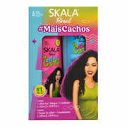 Skala Mais Cachinhos Shampoo and Conditioner Kit 325 ml - مجموعة سكالا مايس كاشينيوس شامبو وبلسم ٣٢٥ مل