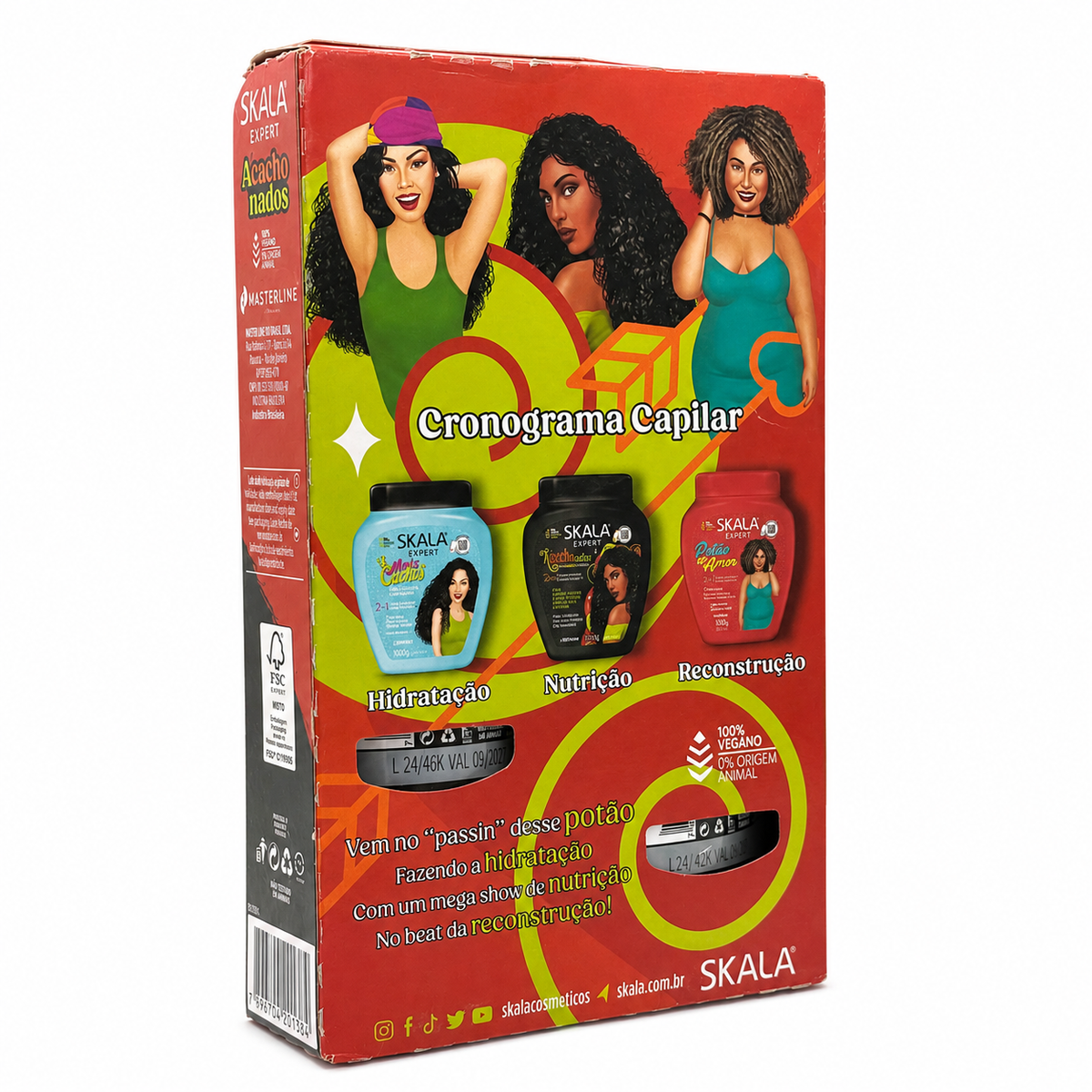 Skala Acachonados Shampoo and Conditioner Kit 325 ml - مجموعة سكالا أكاشونادوس شامبو وبلسم ٣٢٥ مل