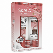 Skala Expert Bomba de Biotina Shampoo and Conditioner Kit 325ml Each - طقم شامبو وبلسم سكالا إكسبرت بومبا دي بيوتين ٣٢٥ مل لكل عبوة