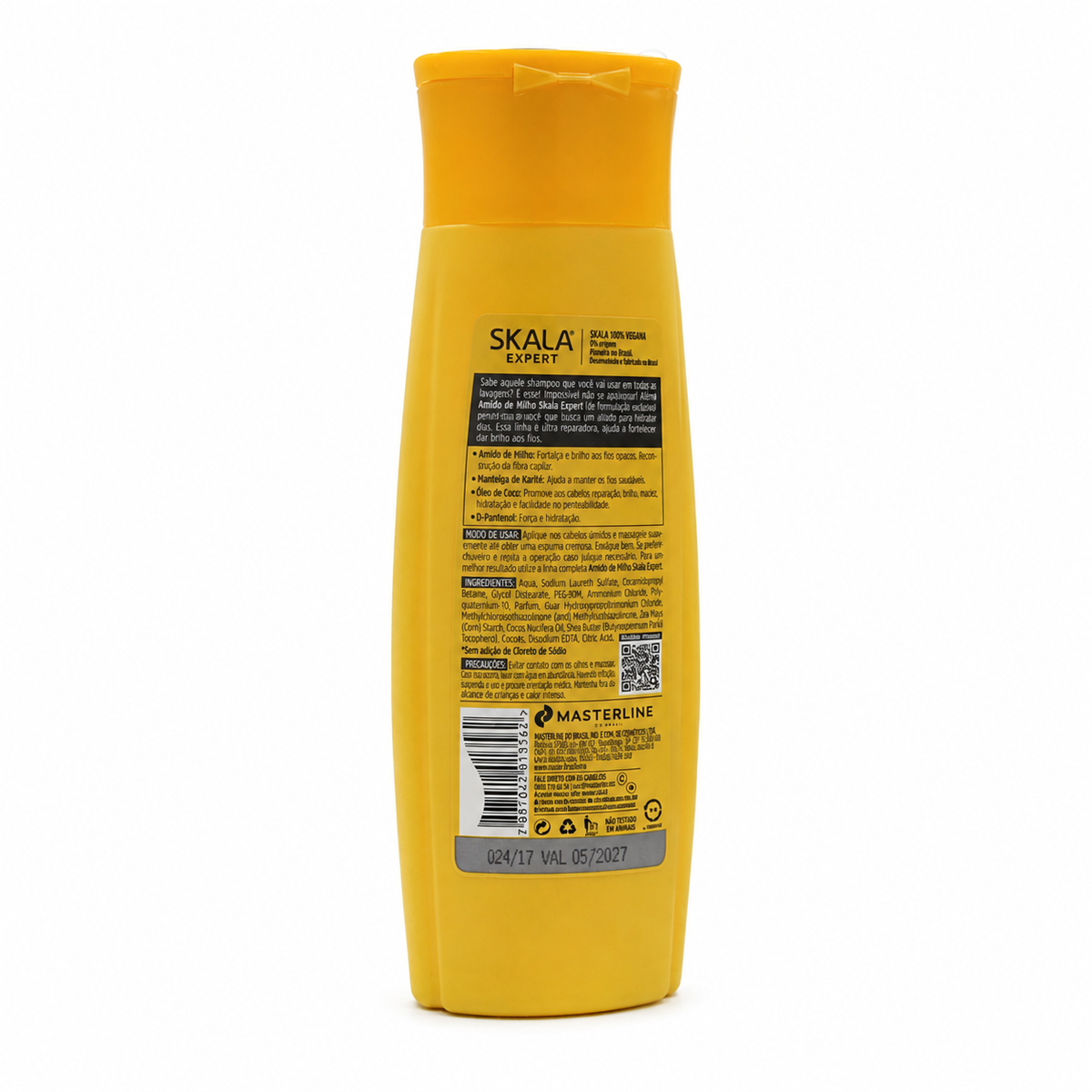 Skala Amido de Milho Shampoo 325 ml - شامبو سكالا أميدو دي ميلو لتقوية ولمعان الشعر ٣٢٥ مل