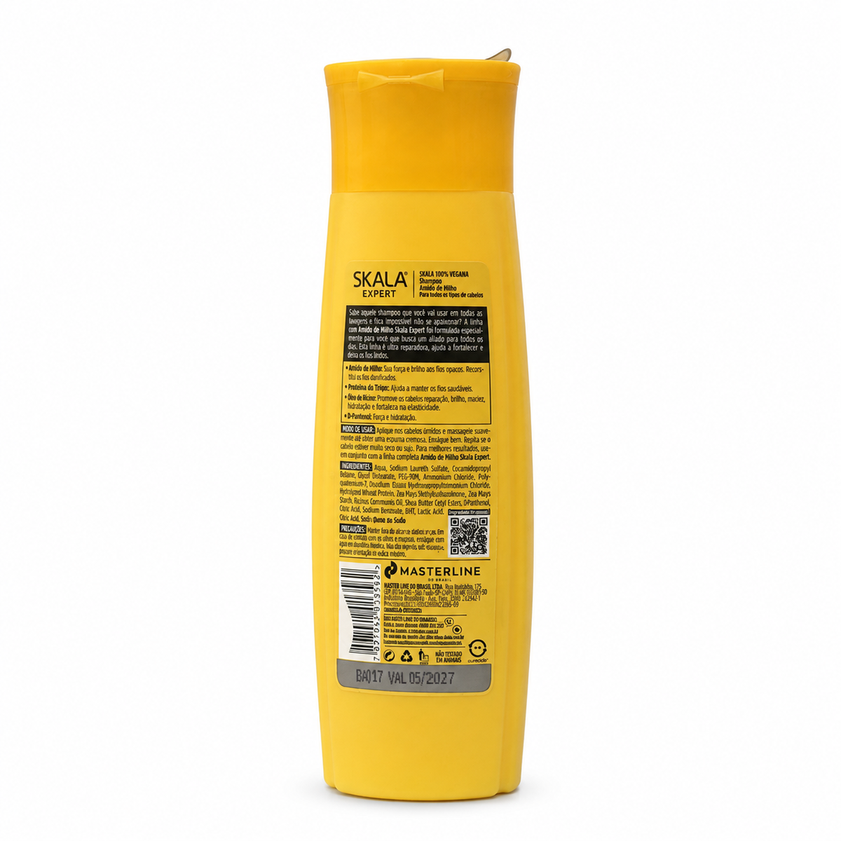 Skala Amido de Milho Shampoo 325 ml - شامبو سكالا أميدو دي ميلو لتقوية ولمعان الشعر ٣٢٥ مل