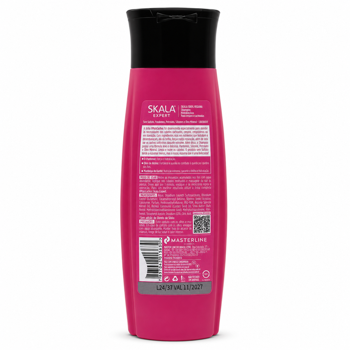 Skala Cachos Mais Shampoo 325 ml - شامبو سكالا كاشوس مايس للشعر المجعد ٣٢٥ مل