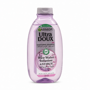 Garnier Ultra Doux Rice Water Infusion & Starch Shampoo 400 ml - غارنييه ألترا دو شامبو بخلاصة ماء الأرز والنشا ٤٠٠ مل