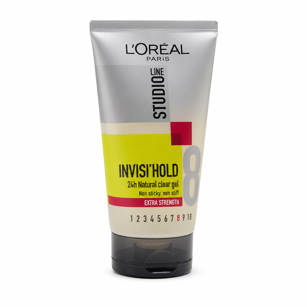 L'Oréal Paris Studio Line Invisible Hold Extra Strength Hair Gel 150 ml لوريال باريس ستوديو لاين جل تصفيف الشعر غير المرئي بثبات عالي ١٥٠ مل