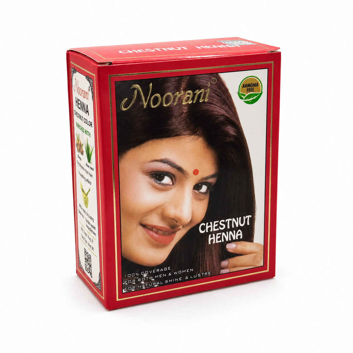 Noorani Henna Chestnut Hair Colour -نوراني حناء لصبغ الشعر باللون الكستنائي