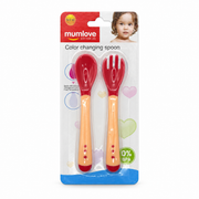 Mumlove Color Changing Spoon 4+ Months - مام لوف ملعقة متغيرة اللون من عمر ٤ أشهر فما فوق