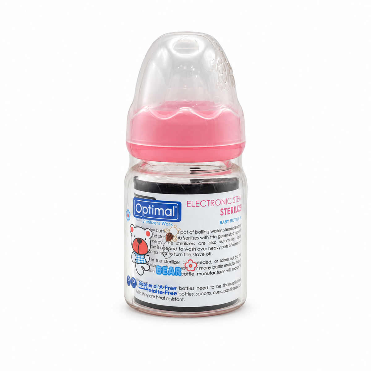 Optimal Baby Feeding Bottle 60 ml - أوبتيمال رضاعة أطفال  ٦٠ مل