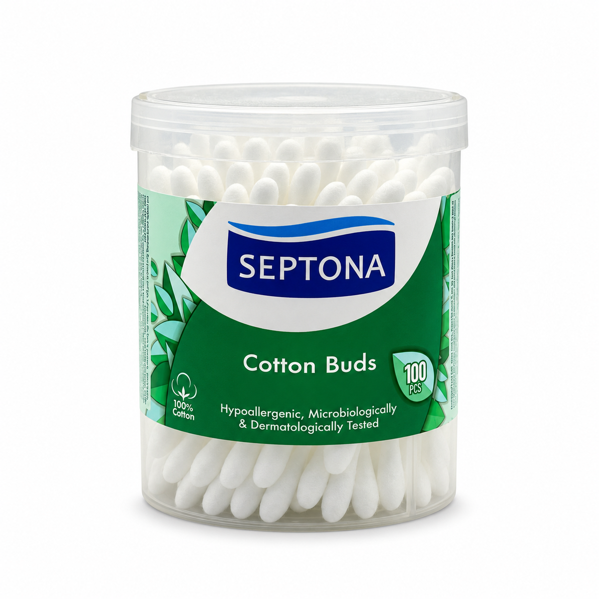 Septona Cotton Buds  100 PCS - سيبتونا أعواد قطن  ١٠٠ قطعة