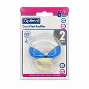 Optimal Dust Free Pacifier 6–18 Months - أوبتيمال لهاية بغطاء ذاتي الإغلاق للحماية من الغبار من ٦ إلى ١٨ شهرًا