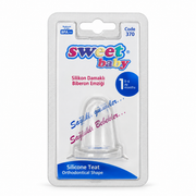 Sweet Baby Orthodontic Silicone Teat - سويت بيبي حلمة رضاعة سيليكون بتصميم تقويمي