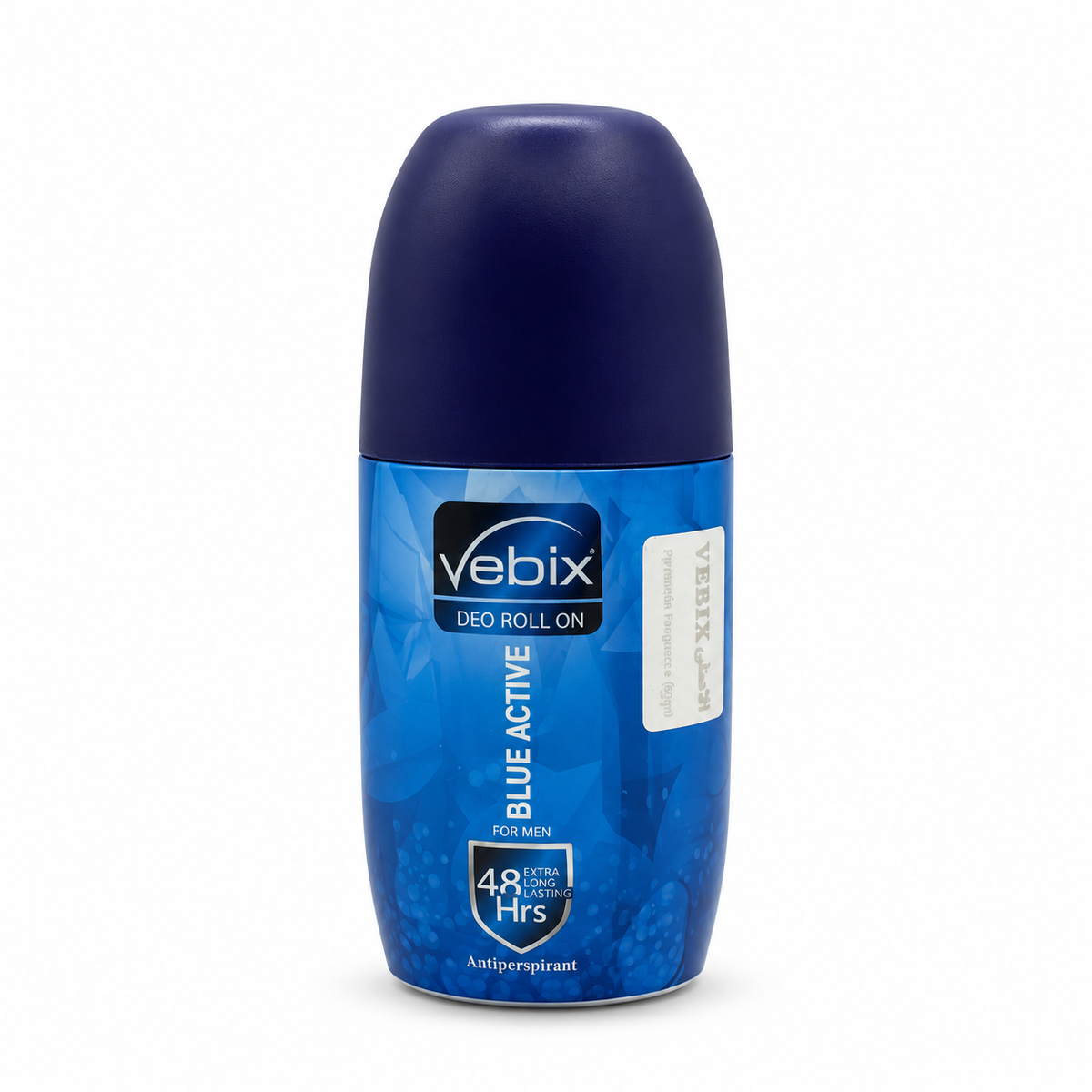 Vebix Men Antiperspirant Roll-On Deodorant 50 ml - فيبكس رول أون مضاد للتعرق ومزيل للرائحة للرجال ٥٠ مل