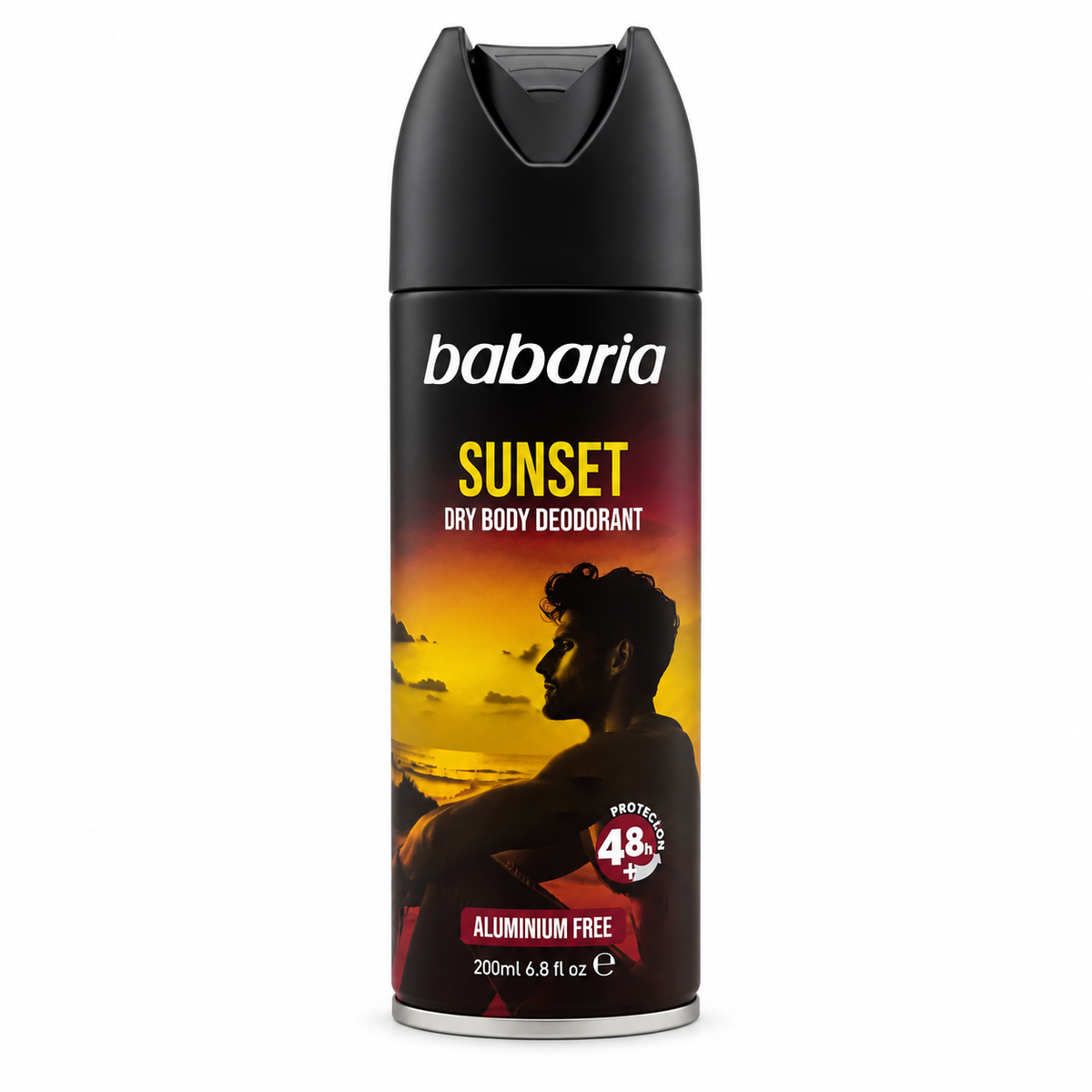 Babaria Sunset Dry Body Deodorant 200 ml - باباريا صن سيت بخاخ مزيل لرائحة العرق للجسم ٢٠٠ مل