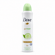 Dove Go Fresh Cucumber & Green Tea Antiperspirant Spray 250 ml - دوف جو فريش بخاخ مضاد للتعرق برائحة الخيار والشاي الأخضر ٢٥٠ مل