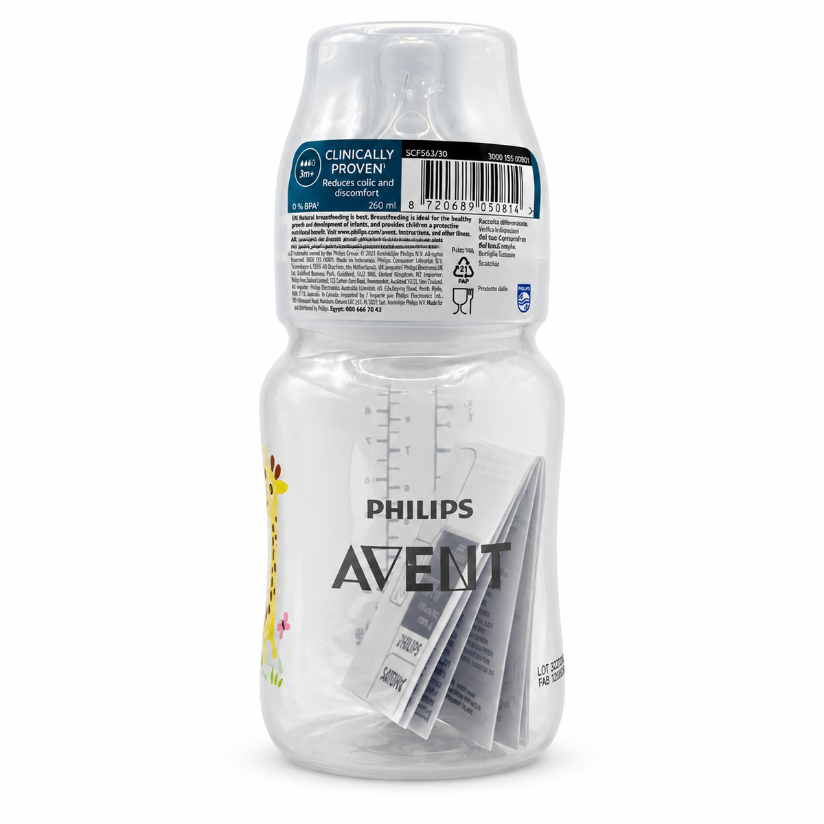 Philips Avent Anti-Colic Teats 3m+ 2 Pack - فيليبس أفنت حلمات رضاعة مضادة للمغص من عمر ٣ أشهر قطعتان