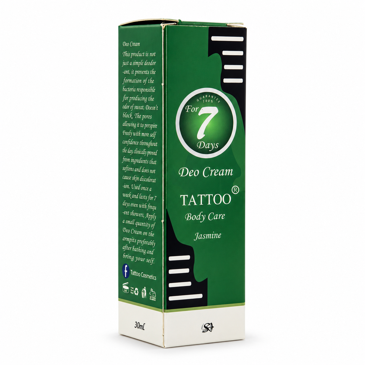 Tattoo Jasmine Deo Cream - تاتو جاسمين كريم مزيل رائحة العرق