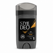 Style Deo Men Musk Deodorant Stick 85 g - ستايل ديو مسك مزيل رائحة العرق ستيك للرجال ٨٥ غم