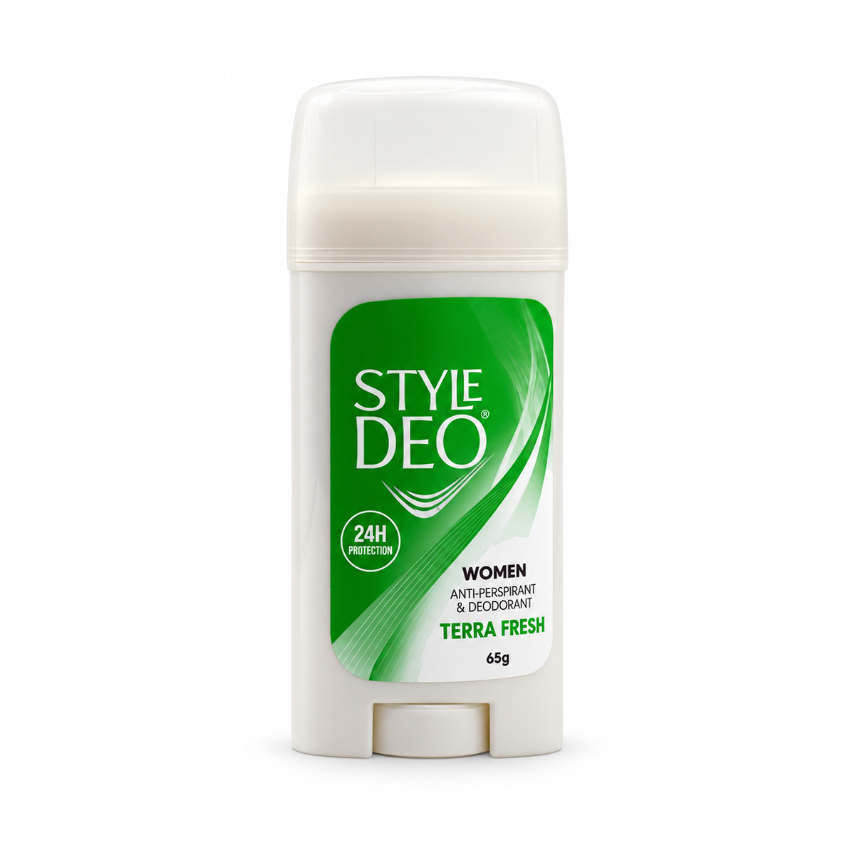 Style Deo Women Terra Fresh Antiperspirant & Deodorant Stick 65 g - ستايل ديو تيرا فريش ستيك مضاد للتعرق ومزيل للرائحة للنساء ٦٥ غم