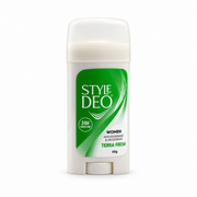 Style Deo Women Terra Fresh Antiperspirant & Deodorant Stick 65 g - ستايل ديو تيرا فريش ستيك مضاد للتعرق ومزيل للرائحة للنساء ٦٥ غم