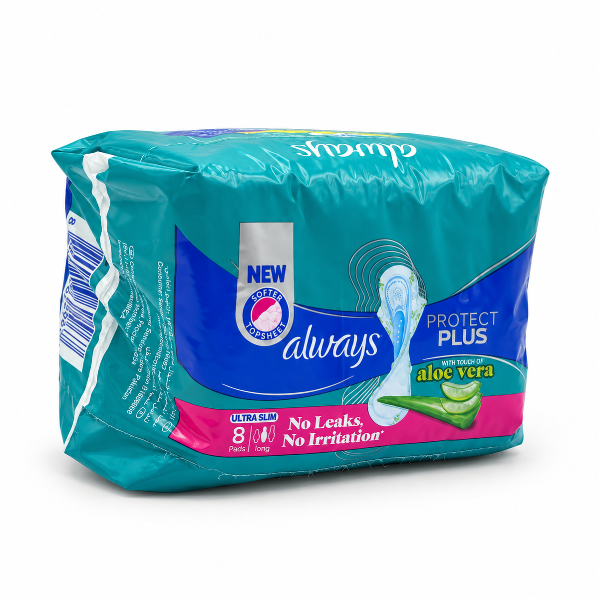 Always Protect Plus Ultra Slim Sanitary Pads - أولويز بروتكت بلس ألترا سليم فوط صحية فائقة الرقة