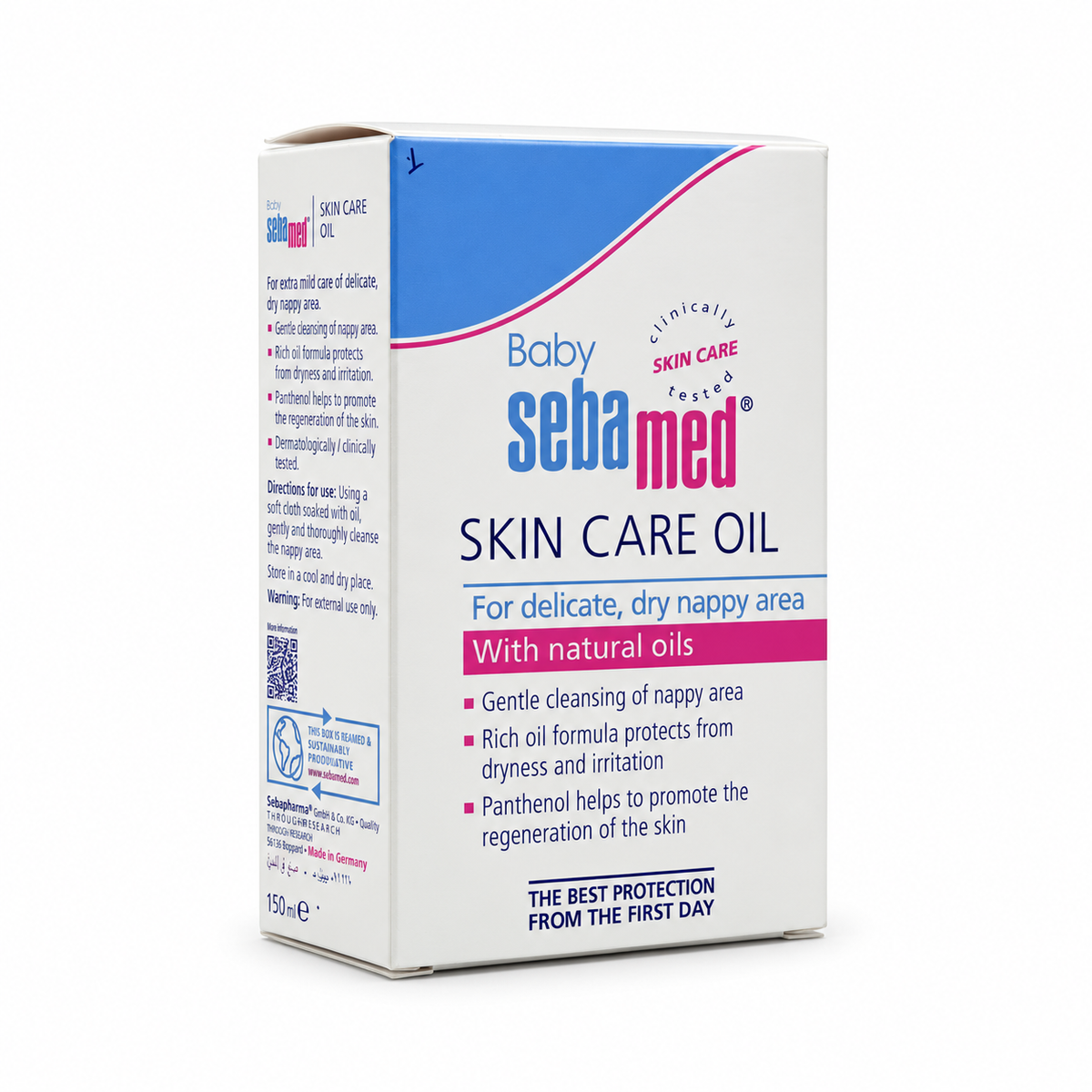 Sebamed Baby Skin Care Oil 150ml - سيباميد بيبي زيت العناية ببشرة الطفل ١٥٠ مل