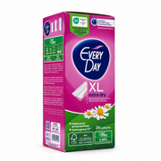 EveryDay XL Extra Dry Pantyliners 24 Pieces - إفري داي إكس إل إكسترا دراي فوط يومية طويلة جدًا ٢٤ فوطة