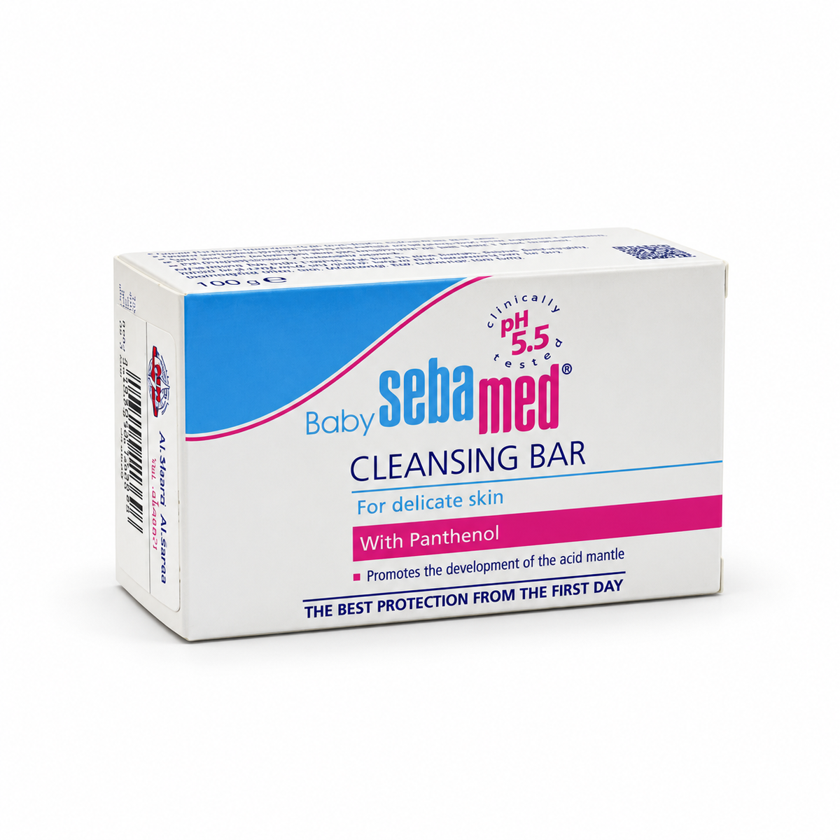 Sebamed Baby Cleansing Bar 100g - سيباميد بيبي قالب تنظيف بشرة الأطفال ١٠٠ غرام