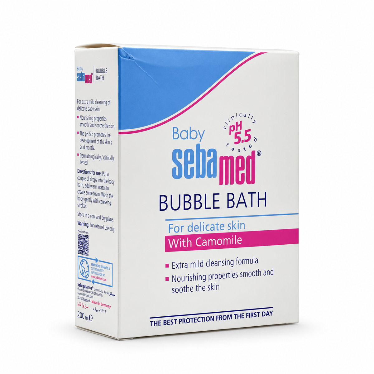 Sebamed Baby Bubble Bath 200ml - سيباميد بيبي رغوة الحمام للأطفال ٢٠٠ مل