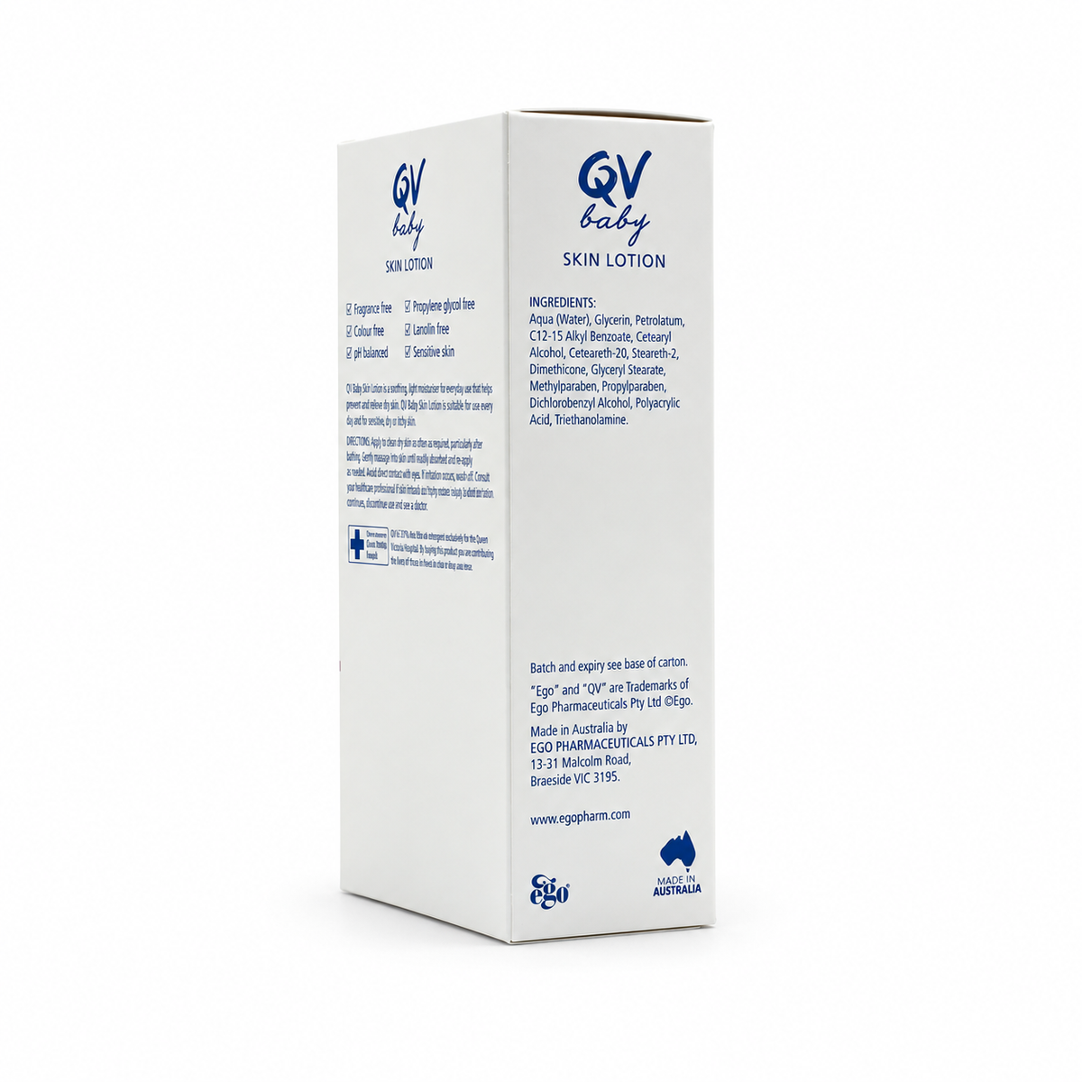 QV Baby Skin Lotion 250ml - كيو في بيبي لوشن مرطب للبشرة ٢٥٠ مل