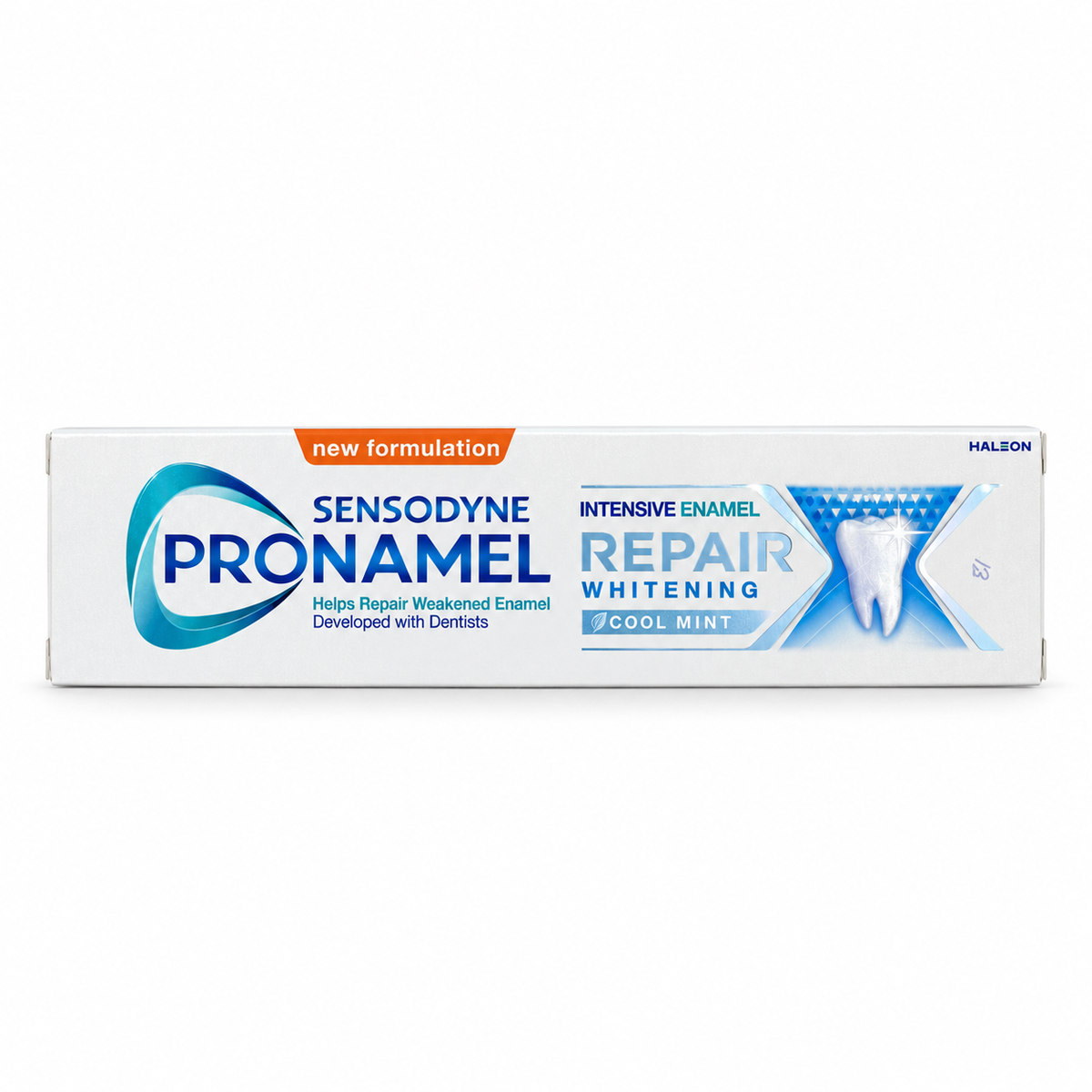 Sensodyne Pronamel Intensive Enamel Repair Whitening Cool Mint Toothpaste 75g - سنسوداين بروناميل معجون أسنان للترميم المكثف للمينا والتبييض بالنعناع البارد ٧٥ غرام