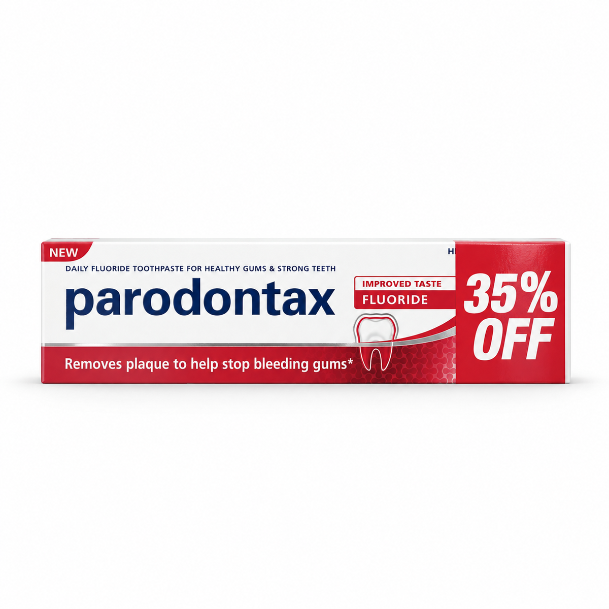 parodontax Fluoride Toothpaste 75 ml -بارودونتكس فلورايد معجون أسنان ٧٥ مل
