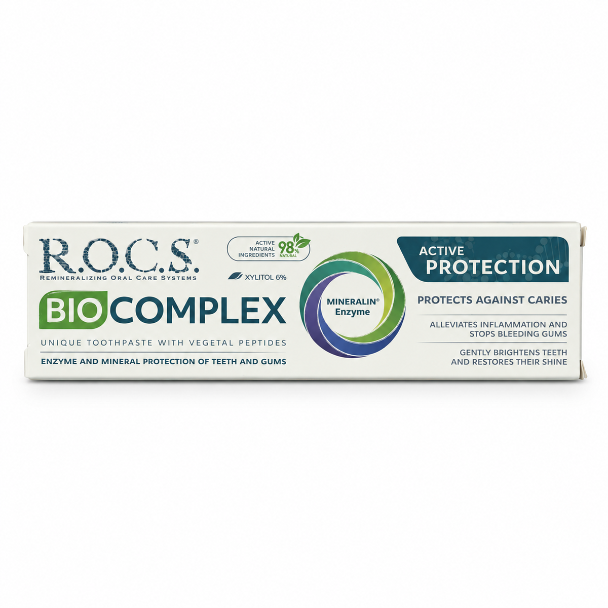 R.O.C.S. Bio Complex Active Protection Toothpaste  94 g -روكس بيو كومبلكس أكتيف بروتكشن معجون أسنان  ٩٤ غرام