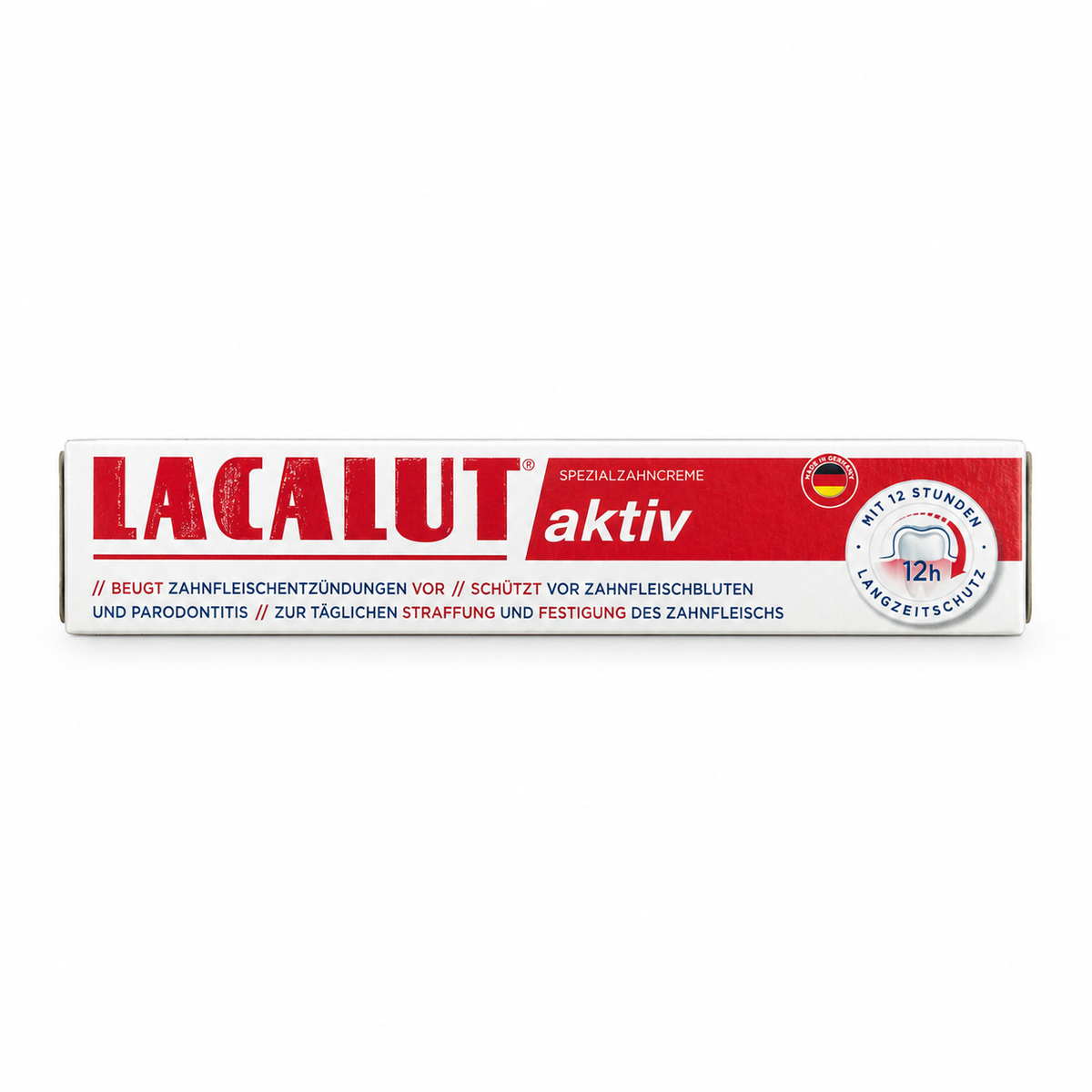 Lacalut Aktiv Toothpaste 75 ml- لاكالوت أكتيف معجون أسنان ٧٥ مل