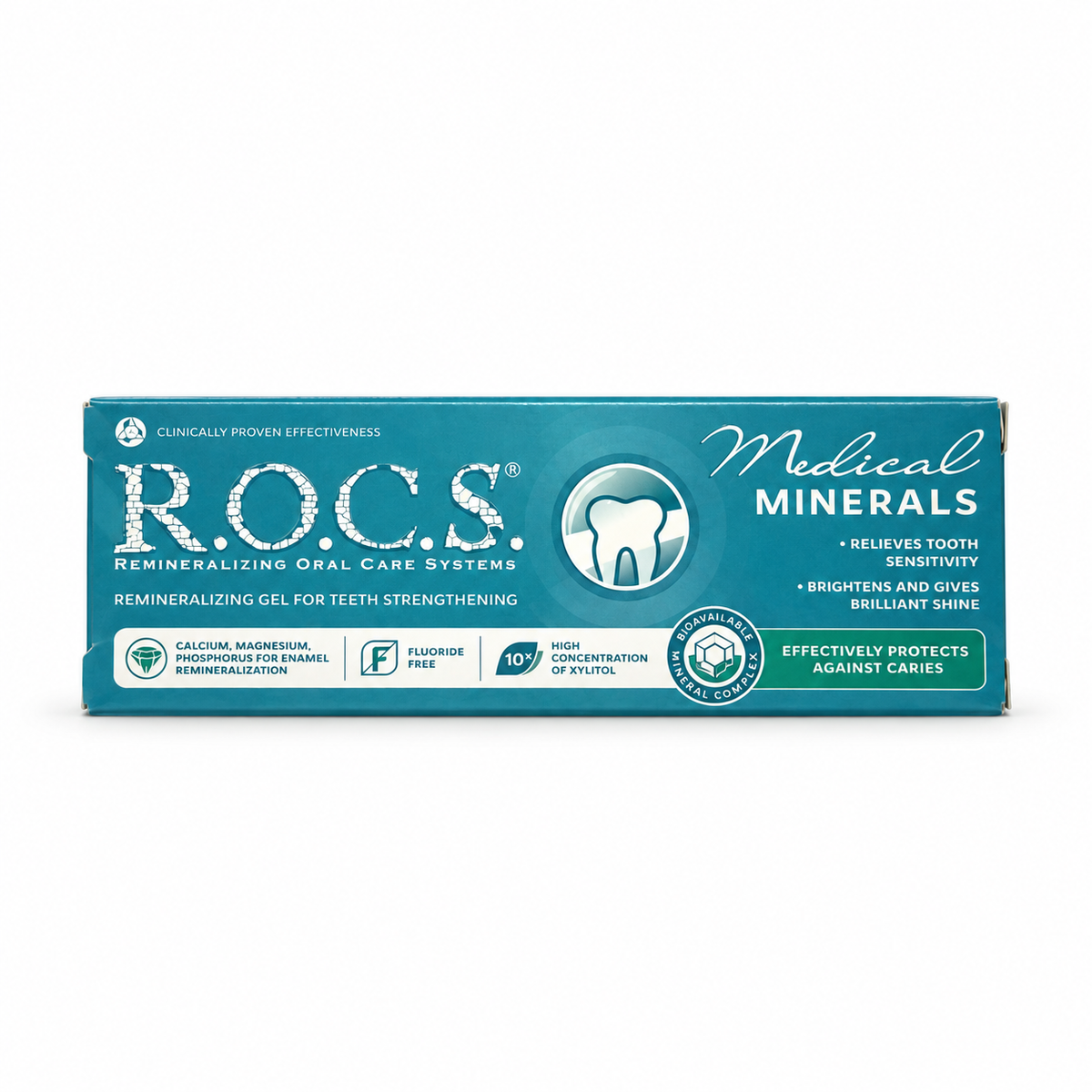 R.O.C.S. Medical Minerals Remineralizing Gel 45 g- روكس ميديكال مينيرالز جل إعادة تمعدن الأسنان ٤٥ غرام