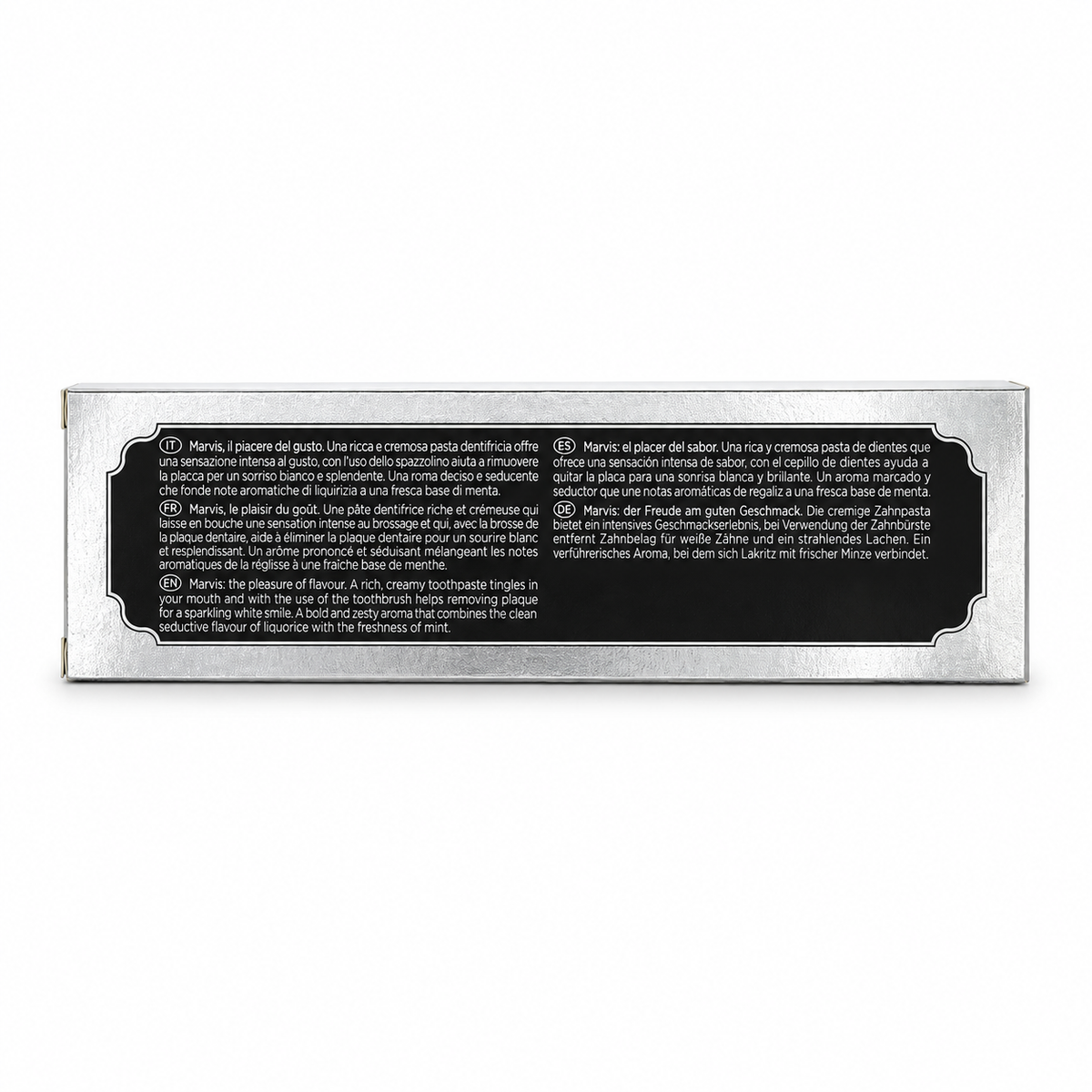Marvis Amarelli Licorice Toothpaste 85 ml - مارفيس أماريلي ليكوريس معجون أسنان بعرق السوس والنعناع ٨٥ مل