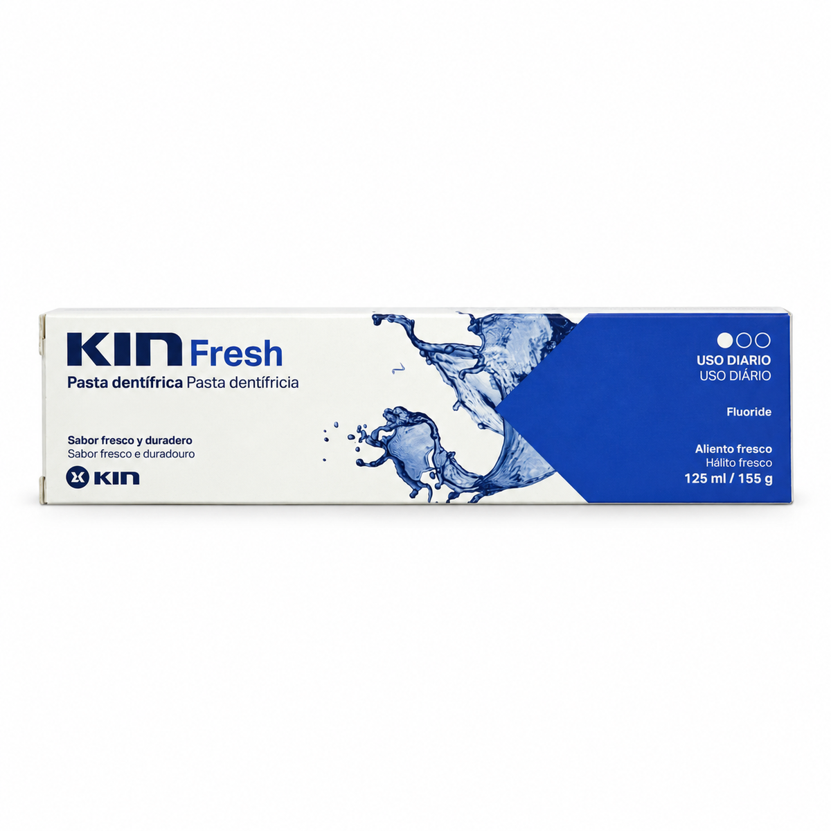 KIN Fresh Toothpaste 125 ml - كين فريش معجون أسنان لنفس منعش ١٢٥ مل