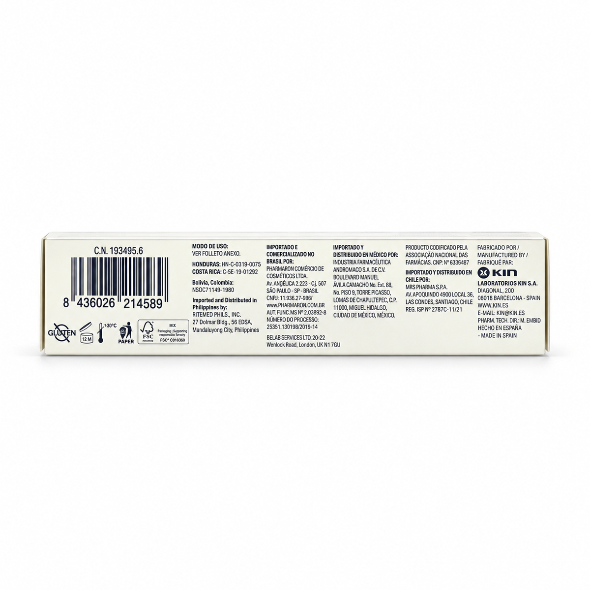 PerioKIN Hyaluronic 1% Gel 30 ml - بيريو كين هيالورونيك ١٪ جل للعناية باللثة ٣٠ مل
