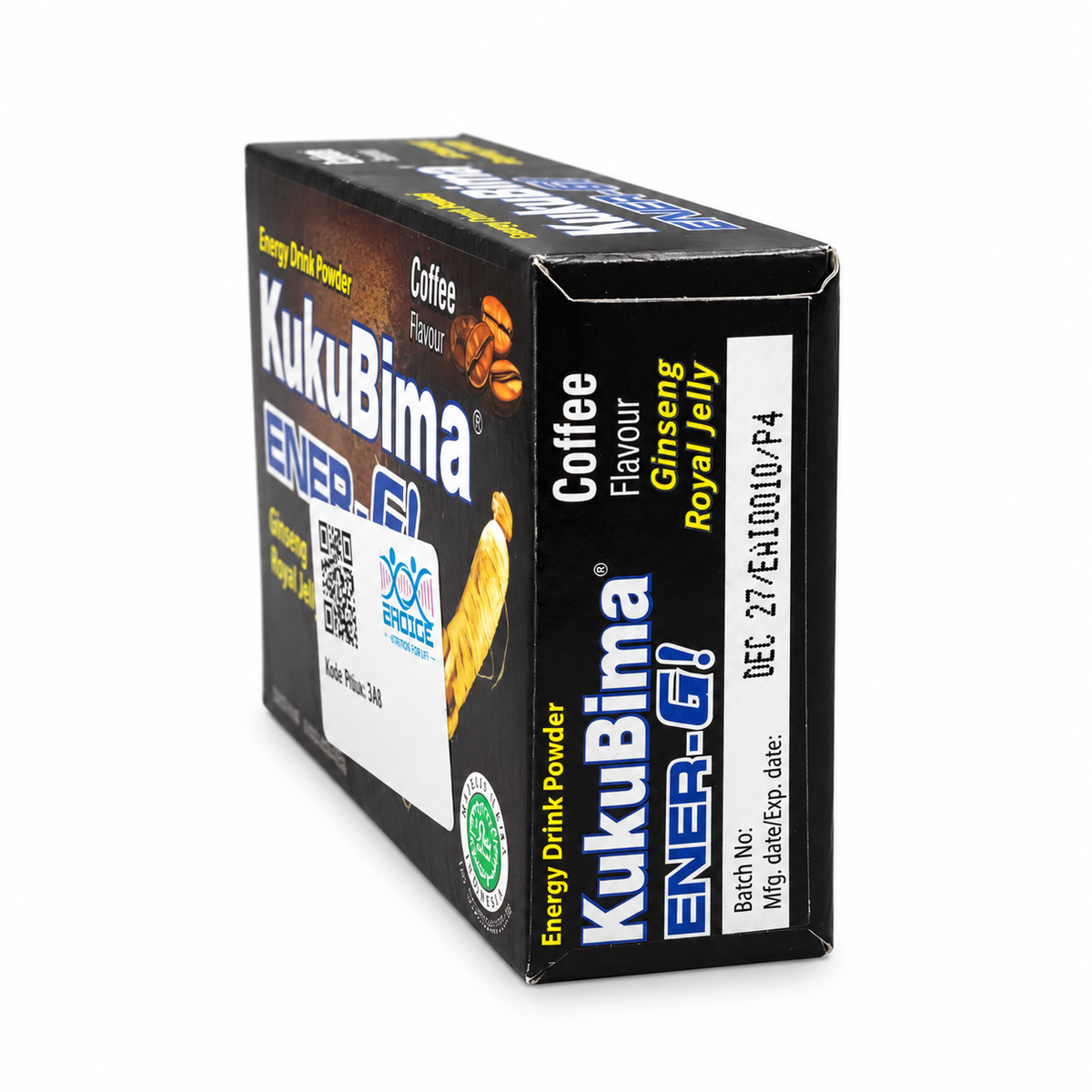 KukuBima Ener-G! Coffee Flavour Energy Drink Powder 6 Sachets × 4.5 g - كوكو بيما إنرجي مسحوق مشروب الطاقة بنكهة القهوة ٦ أكياس × ٤٫٥ غرام