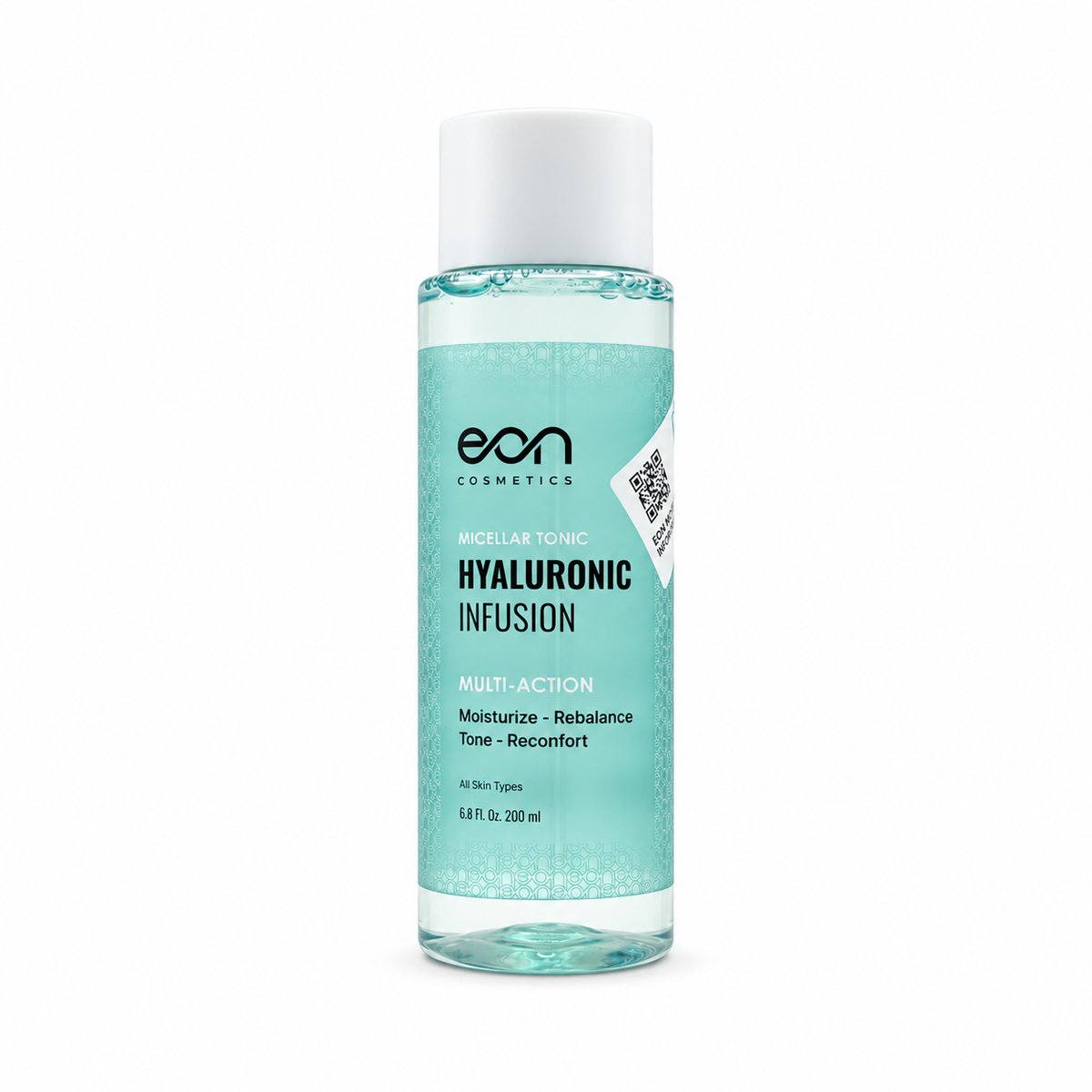 EON Hyaluronic Infusion Multi-Action Micellar Tonic 200 ml  - إيون هيالورونيك إنفيوجن تونر ميسيلار متعدد الوظائف ٢٠٠ مل