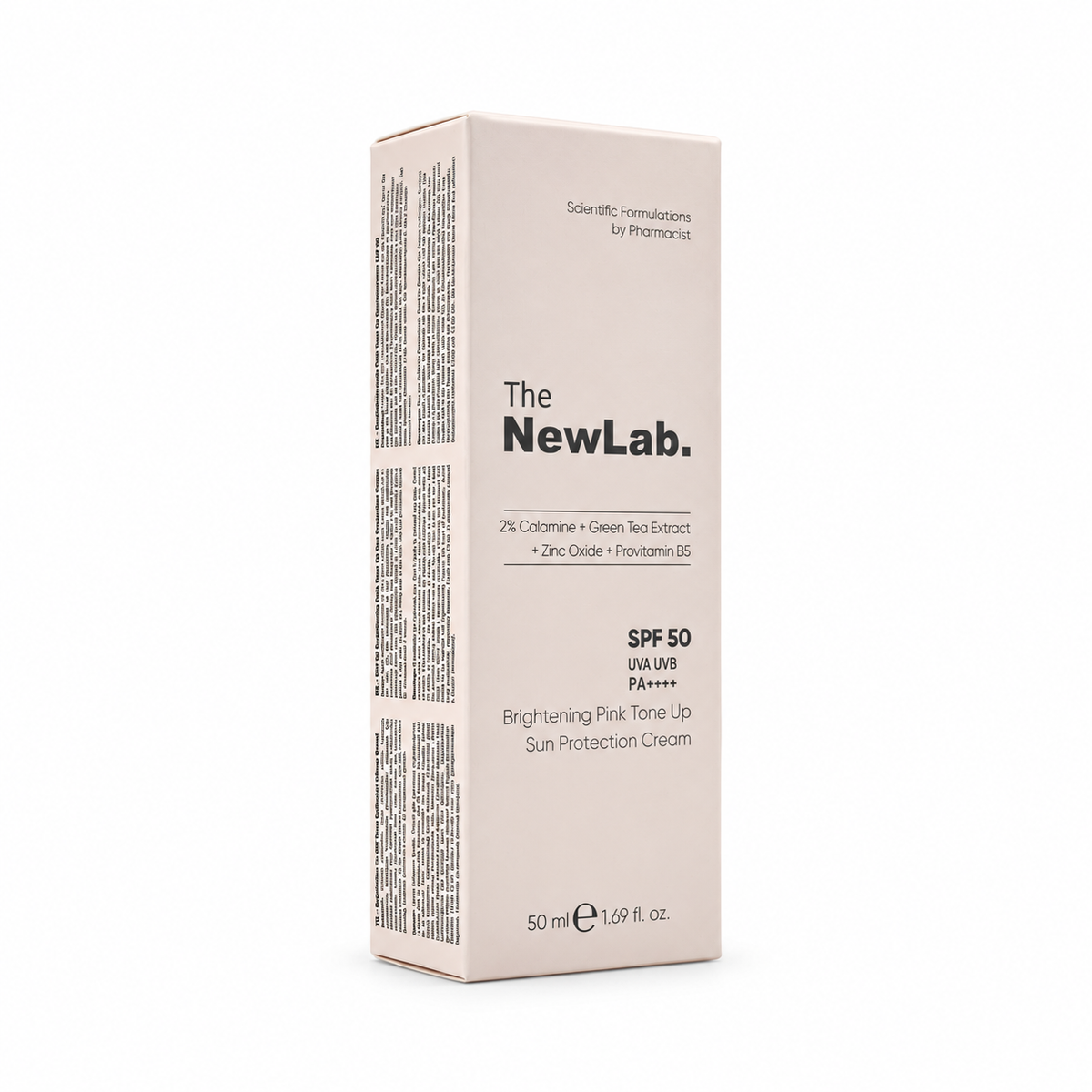 The NewLab Brightening Pink Tone Sun Protection Cream 50ml- ذا نيولاب كريم الحماية من الشمس الوردي لتفتيح مظهر البشرة ٥٠ مل